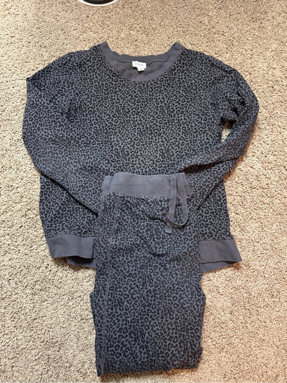 J.Crew Leopard Print Track Suit